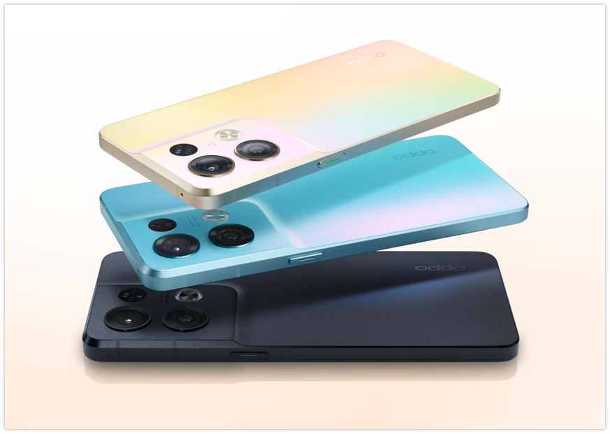 OPPO Reno8系列外观公布：旗舰热锻工艺携六大全新配色亮相