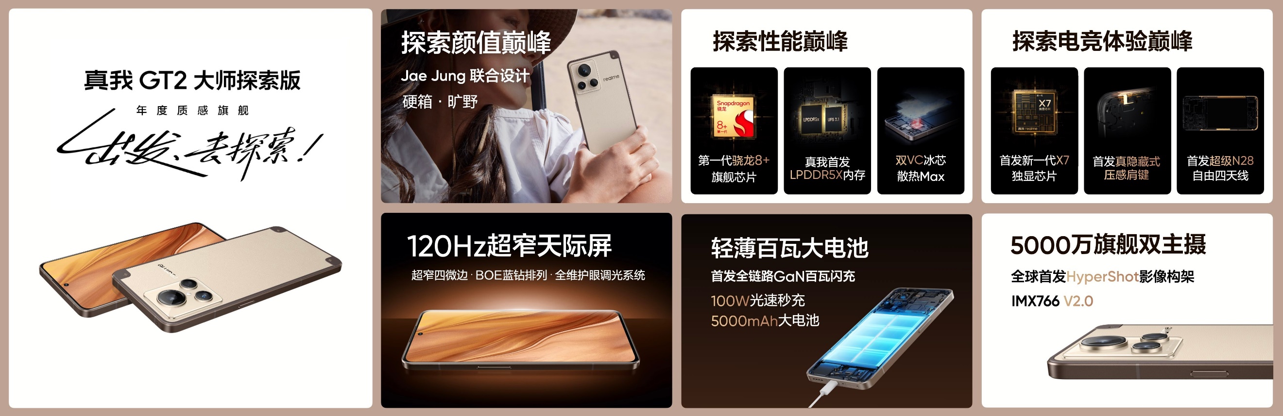 realme GT2大师探索版发布：极窄边屏质感旗舰，3499元起