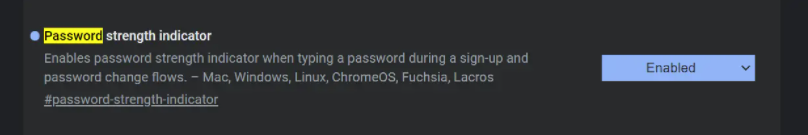 Google Chrome将整合密码指示器 用于显示密码的强弱(图2)