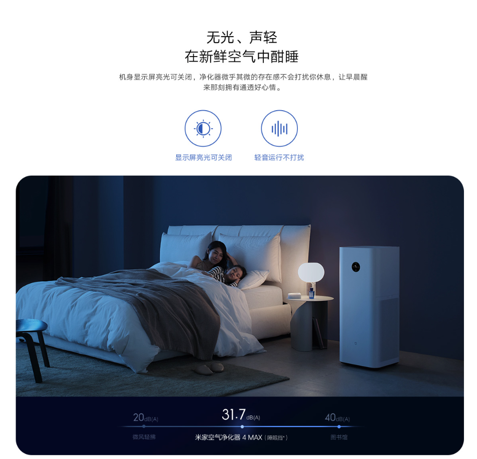 小米米家空气净化器 4 MAX 今晚开售:搭载固态甲醛传感器,到手价 2799 元(图5)