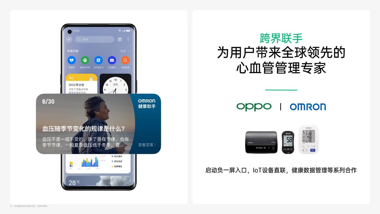 OPPO 与欧姆龙健康医疗签署战略合作协议,将开展 IoT 设备直联等系列合作(图2) 图片 1