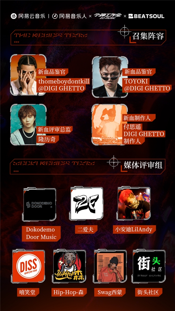 网易云音乐举办1W+说唱新血赛,聚焦万粉以下说唱新人创作痛点(图2)