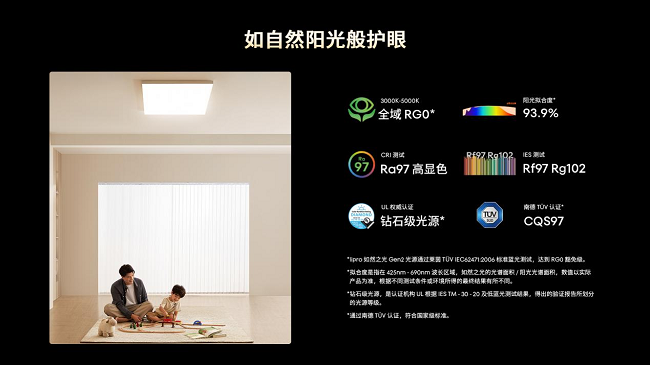 护眼灯行业再添新品，lipro 智能吸顶灯 E2加入智能生态