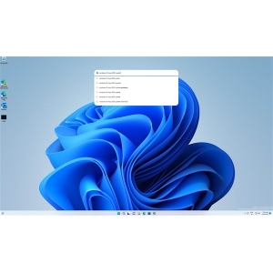Win11首个桌面小部件亮相