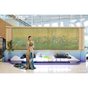 一屏展卷15城，海信激光电视《只此青绿》全国巡展唯美收官